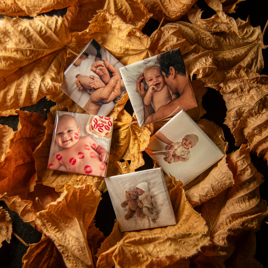 Personalized Magnets - Set of 6, 9, or 12